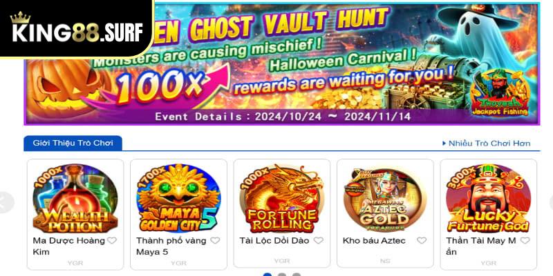 Cách săn nổ hũ King88 là chọn game phù hợp